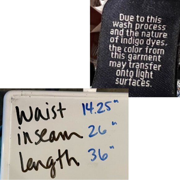 MADEWELL 10" Button Front High Rise Frayed Hem Skinny Jean Size 6/28 - Picture 12 of 12